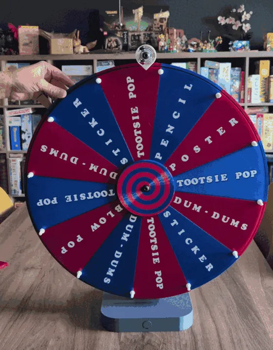 Large Customizable Prize Wheel, photo 3 of 4 - Large Customizable Prize Wheel Gifts & Occasions