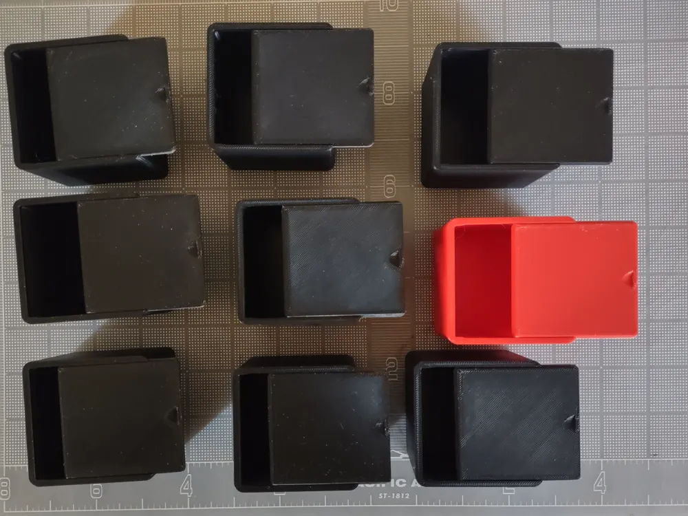 large organizer box with 9 small boxes, photo 3 of 4 - large organizer box with 9 small boxes Tools