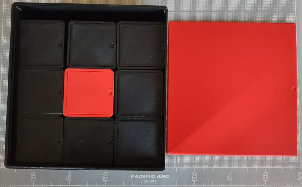 large organizer box with 9 small boxes, photo 4 of 4 - large organizer box with 9 small boxes Tools