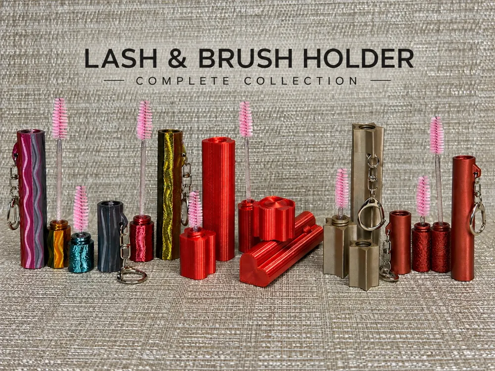 Lash & Brow Brush Holder, Complete Collection - Fashion Accessories, in stock in India