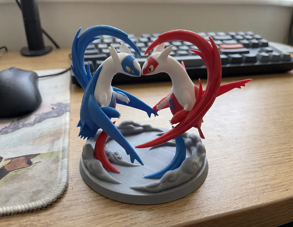 Latios & Latias, Heart of the Sky, photo 3 of 4 - Latios & Latias, Heart of the Sky Miniatures