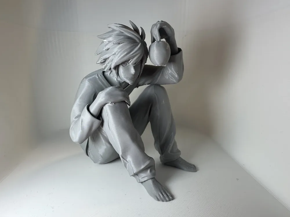 L Death Note Noodle Stopper Figure, photo 2 of 4 - L Death Note Noodle Stopper Figure Miniatures
