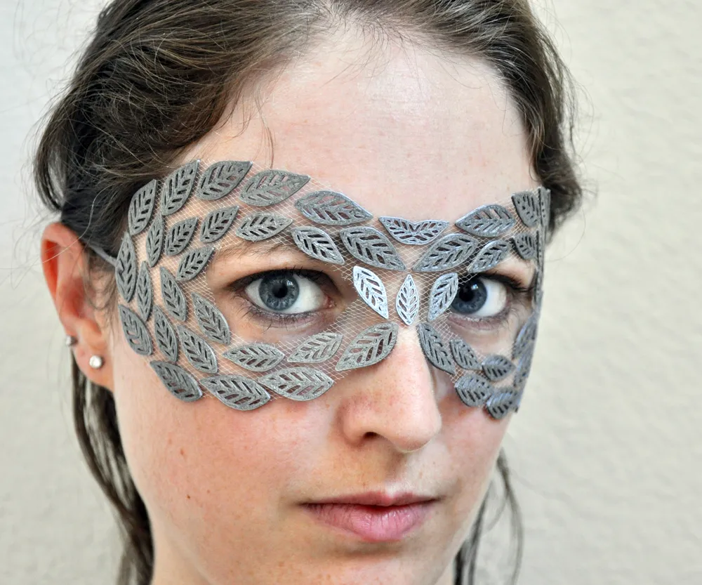 Leaf Masquerade Mask