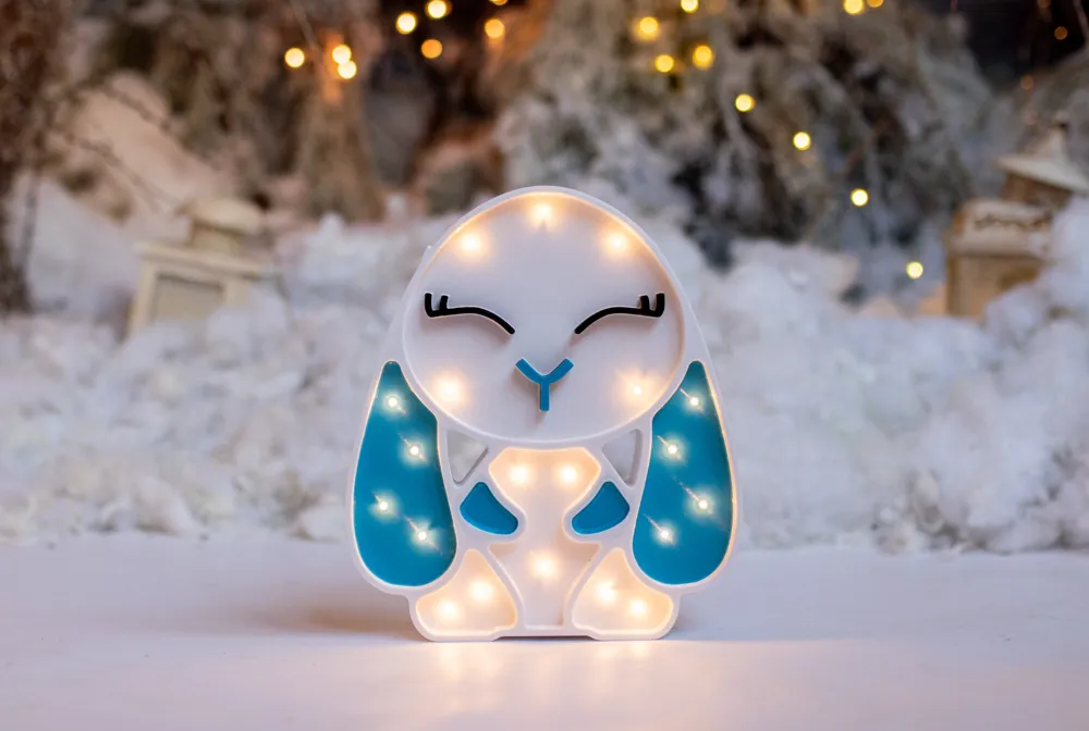 LED lamp in the shape of a bunny, photo 3 of 4 - LED lamp in the shape of a bunny Household