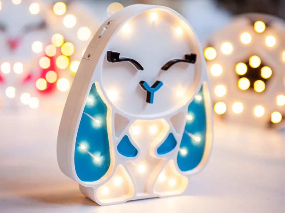 LED lamp in the shape of a bunny, photo 4 of 4 - LED lamp in the shape of a bunny Household
