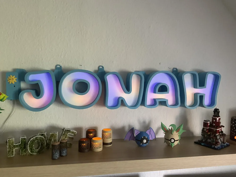 LED letters A-Z name lamp name lamp plugWLED, photo 2 of 4 - Table & Desk Lamps, names
