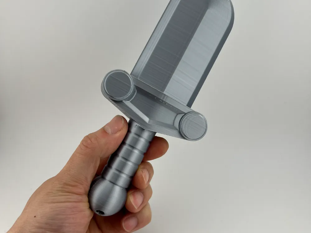 LEG0 Inspired Knights' Sword Baby Rattle