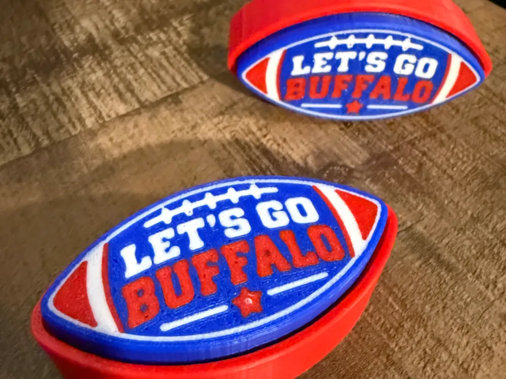 Let's Go Buffalo Football Clicker, photo 4 of 4 - Let's Go Buffalo Football Clicker Toys & Games