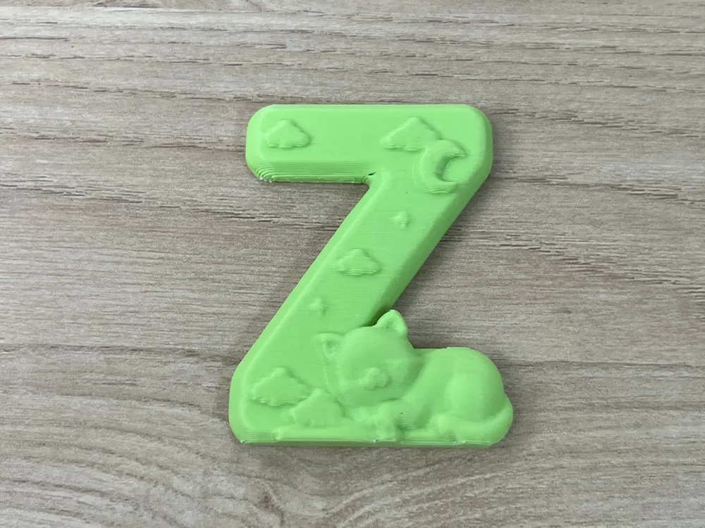 Letter Z Ornament, photo 2 of 4 - Letter Z Ornament Household