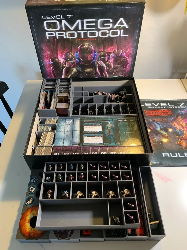 Level 7 - Omega Protocol Complete Organizer, photo 2 of 4 - Level 7 - Omega Protocol Complete Organizer Toys & Games