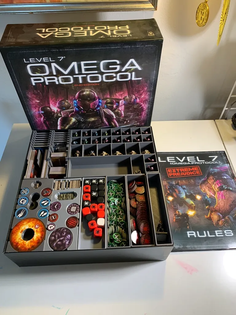 Level 7 - Omega Protocol Complete Organizer, photo 3 of 4 - Level 7 - Omega Protocol Complete Organizer Toys & Games
