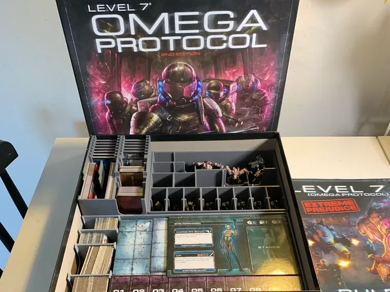 Level 7 - Omega Protocol Complete Organizer - Board Games, in stock in India