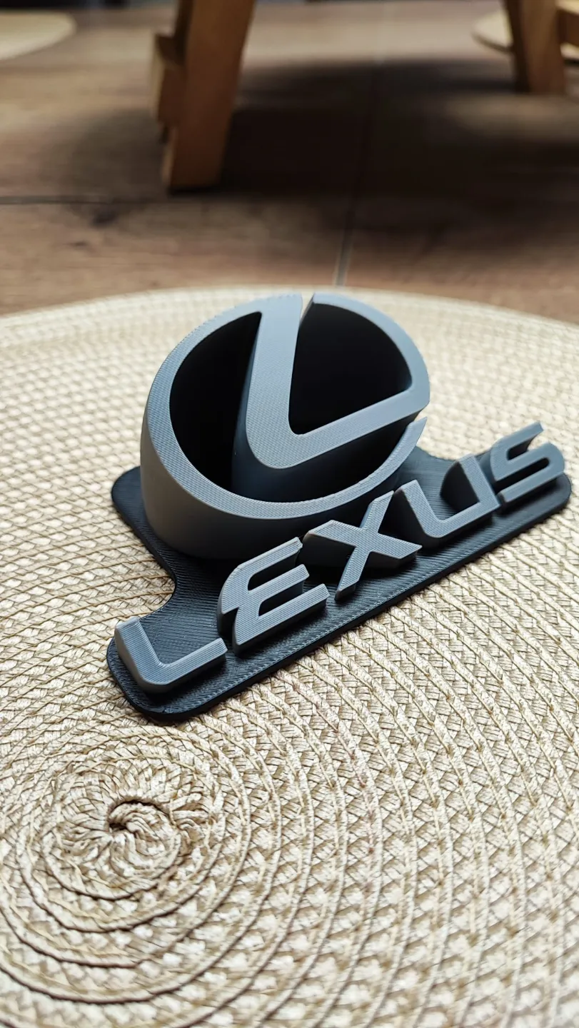 Lexus Car Logo Stand, photo 3 of 4 - Car Badges & Emblems, table