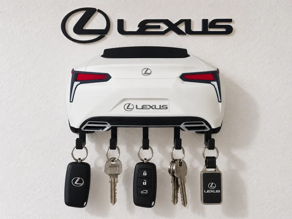Lexus LC 500, Support mural porte-clés - Decor, in stock in India
