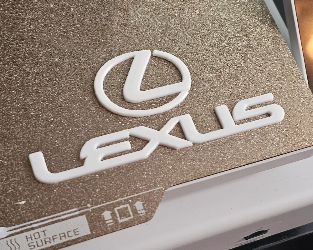 Lexus Logo with Text - Custom, photo 2 of 4 - Car Badges & Emblems, toyota