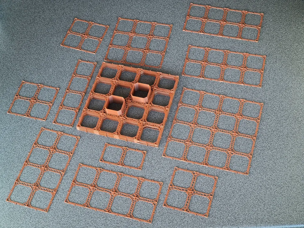 Lightweight grid for board games - Carcassonne, photo 3 of 4 - Classic Board Games & Game Sets, tile