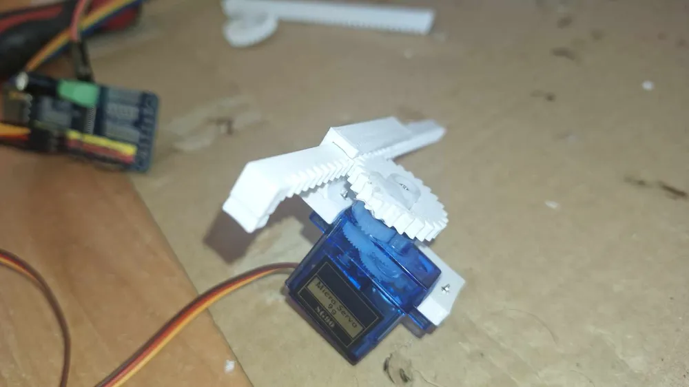 Lineair servo actuator (horizontal), photo 2 of 4 - Robot Kits & Robotic Arms, Models, RC & Drones