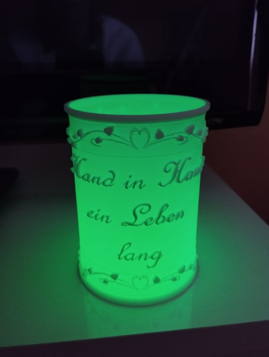 Lithophan Hochzeit Wedding Gift, photo 3 of 4 - Lithophan Hochzeit Wedding Gift Generative Art
