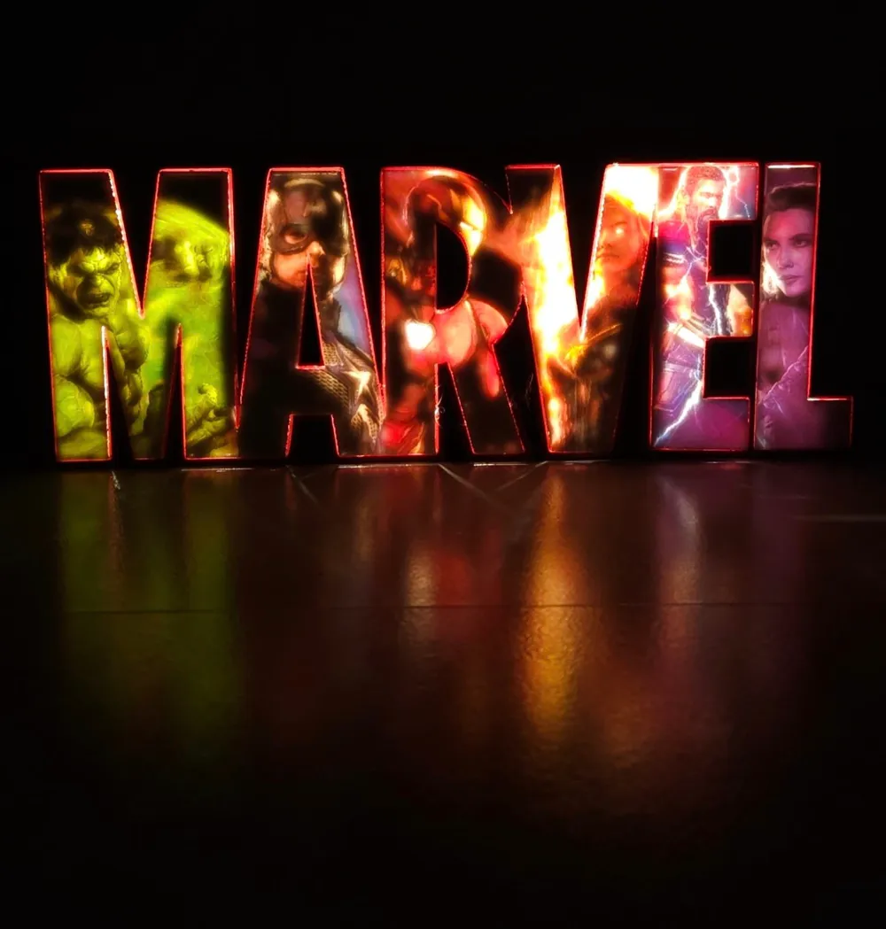 Lithophane Marvel