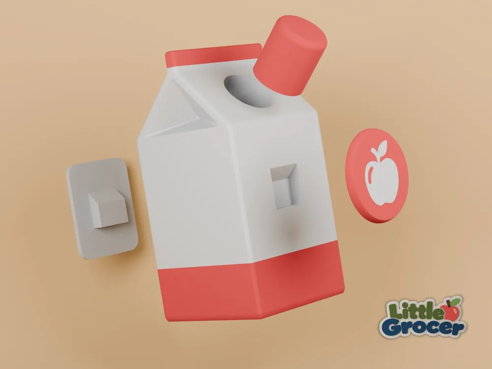 Little Grocer | Apple Juice | Playset Expansion, photo 3 of 4 - Little Grocer | Apple Juice | Playset Expansion Kids & Baby
