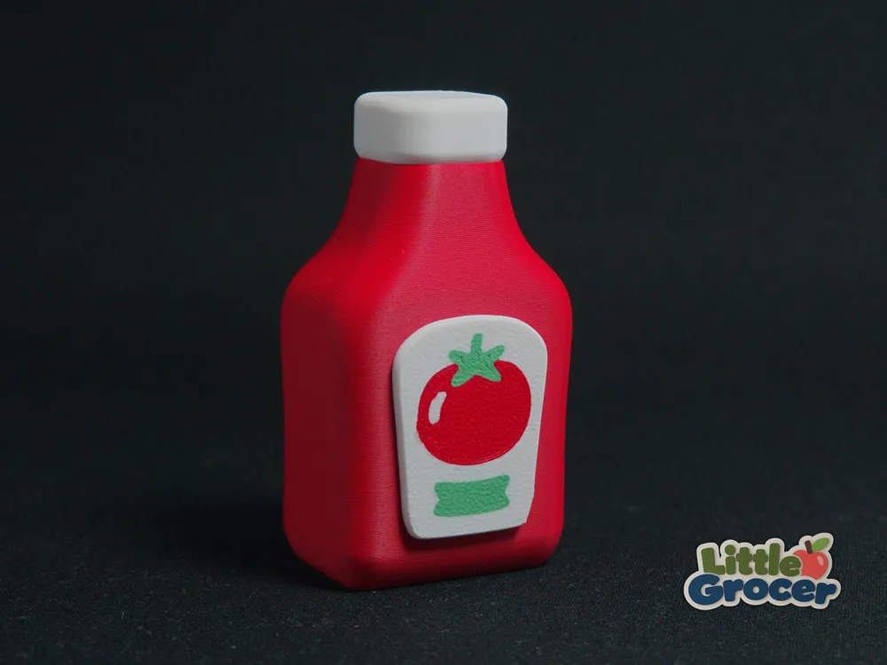 Little Grocer | Tomato Ketchup | Playset Expansion, photo 4 of 4 - Little Grocer | Tomato Ketchup | Playset Expansion Toys & Games
