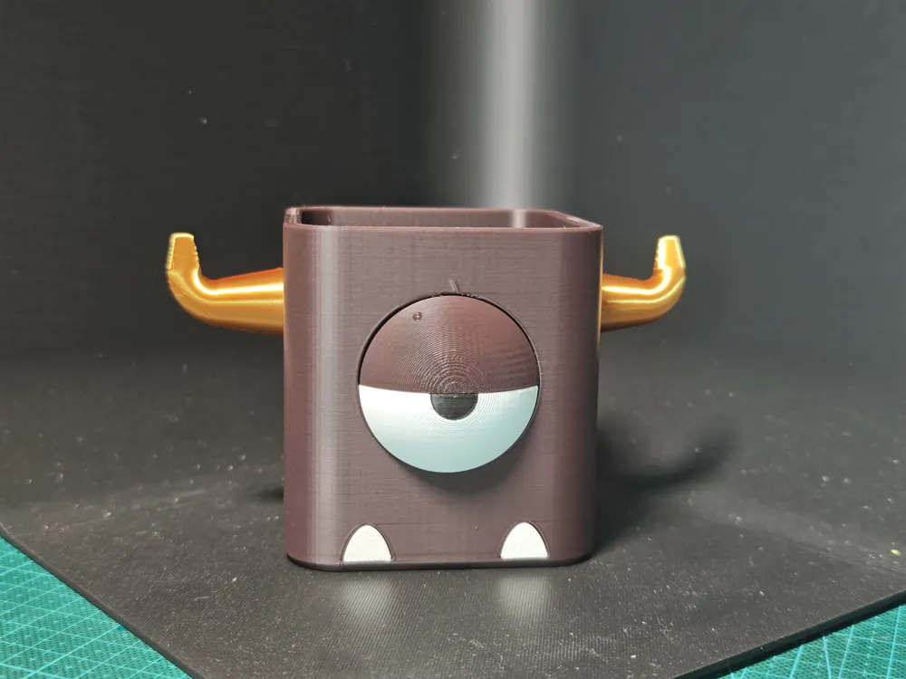 Little Monster Magnetic Rotating Storage Pen Holder and Tool Holder, photo 4 of 4 - Little Monster Magnetic Rotating Storage Pen Holder and Tool Holder Desk & Office