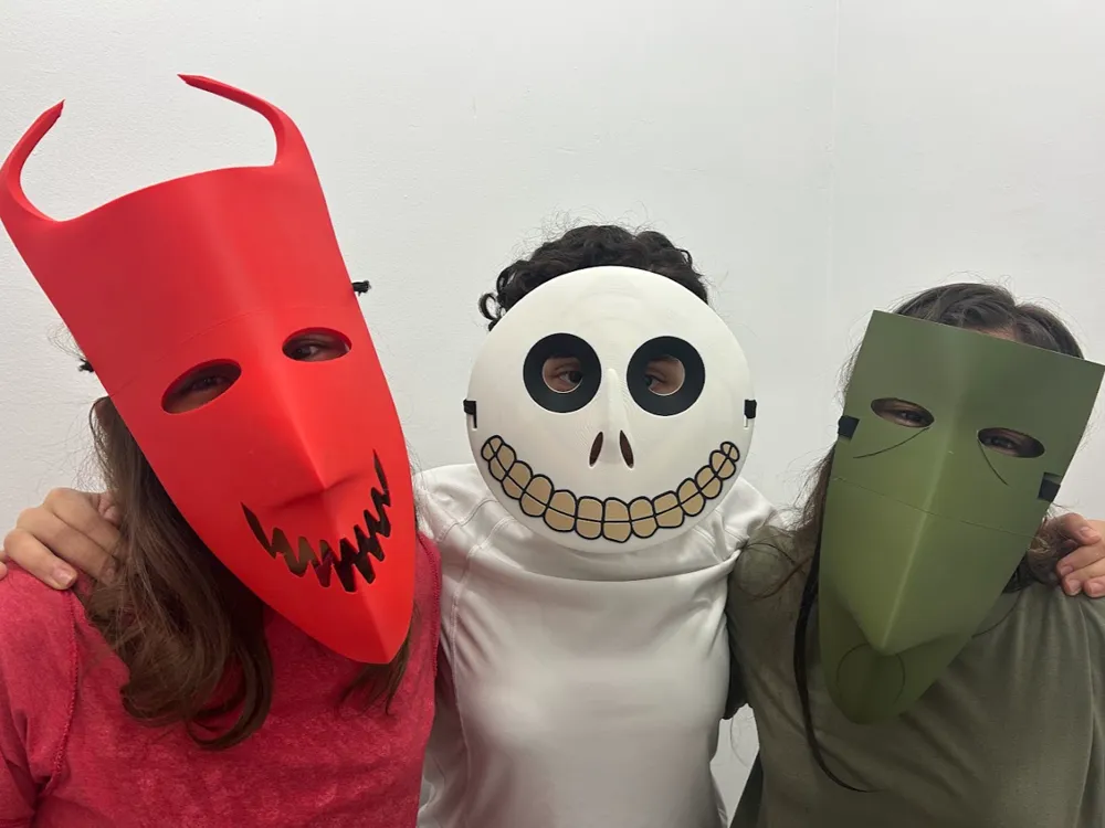 Lock, Shock and Barrel - Wearable Masks