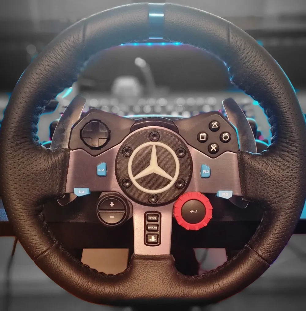 Logitech g29 Center Cap Mercedes Logo