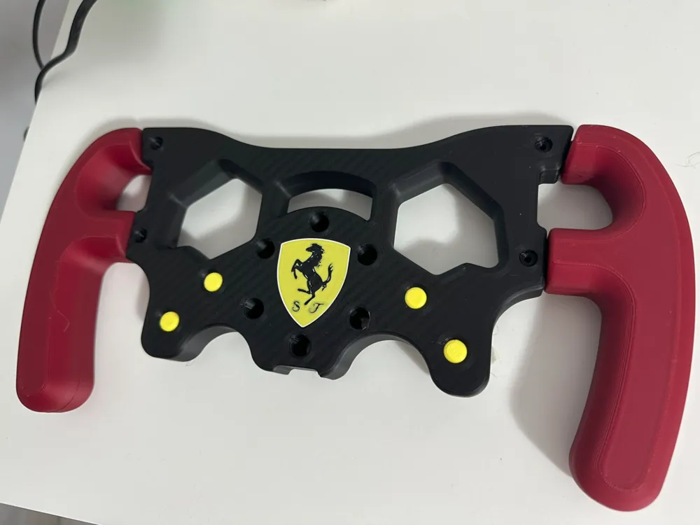 Logitech G29 - G920 - G923 FERRARI logo steering wheel