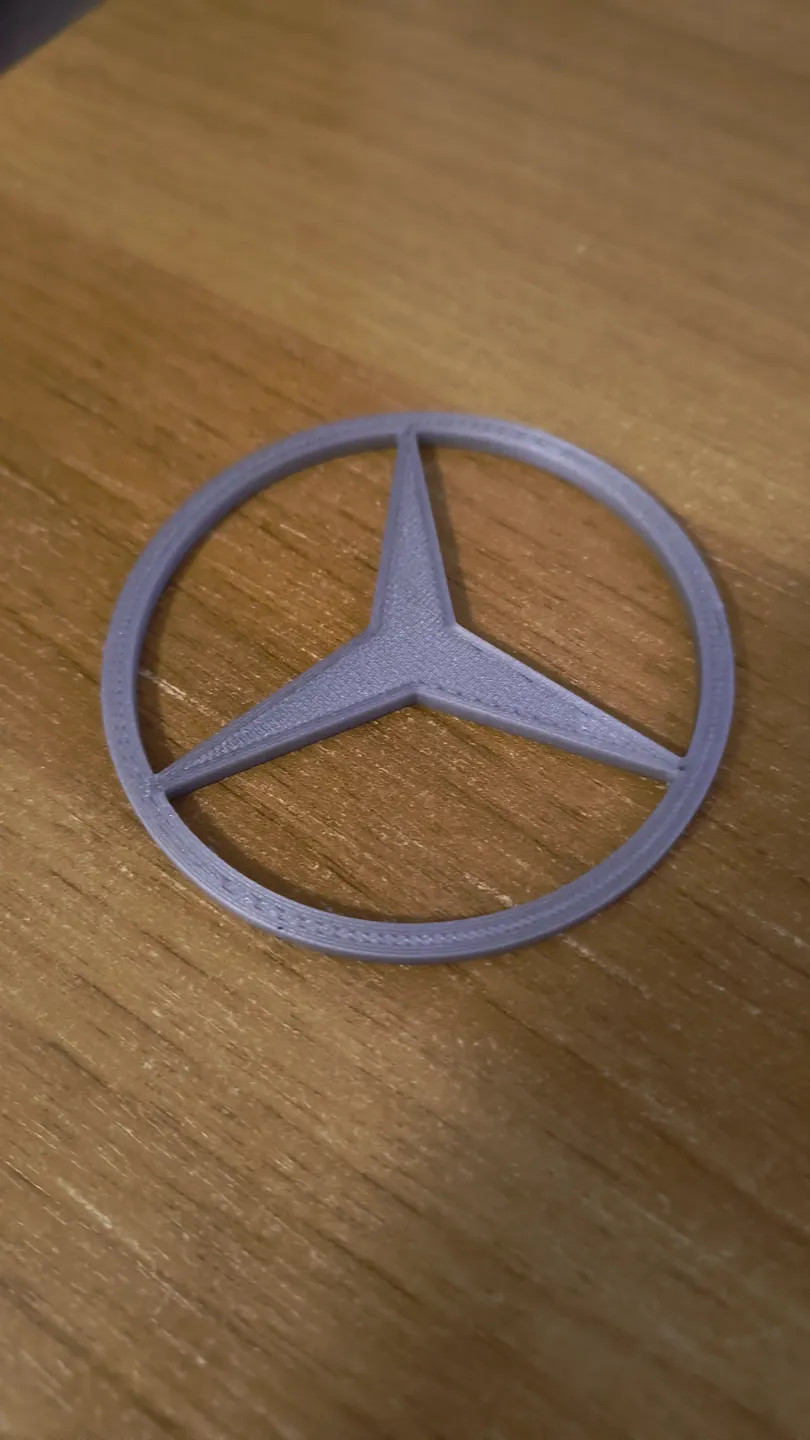 Logo Mercedes 77mm