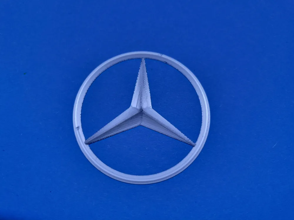 Logo Mercedes Benz, another view - Car Badges & Emblems, auto