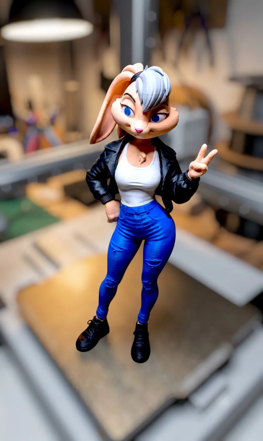Lola Bunny Urban Style, photo 4 of 5 - Wild Animal Figurines, looney tunes