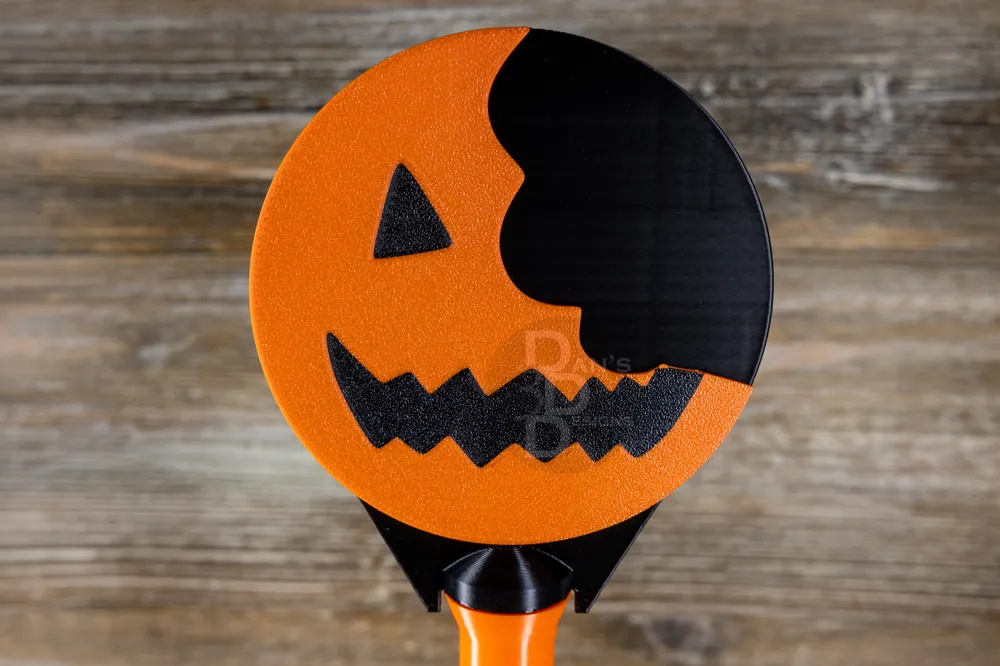 Lollipop Pumpkin Tap to Pay Wand, photo 4 of 4 - Lollipop Pumpkin Tap to Pay Wand Props & Cosplay