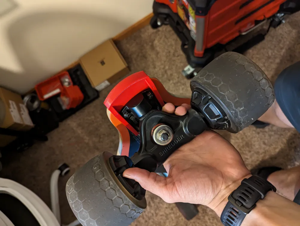 Longboard Tail Guard (meepo V4s shown), photo 3 of 4 - Longboard Tail Guard (meepo V4s shown) Hobby & DIY