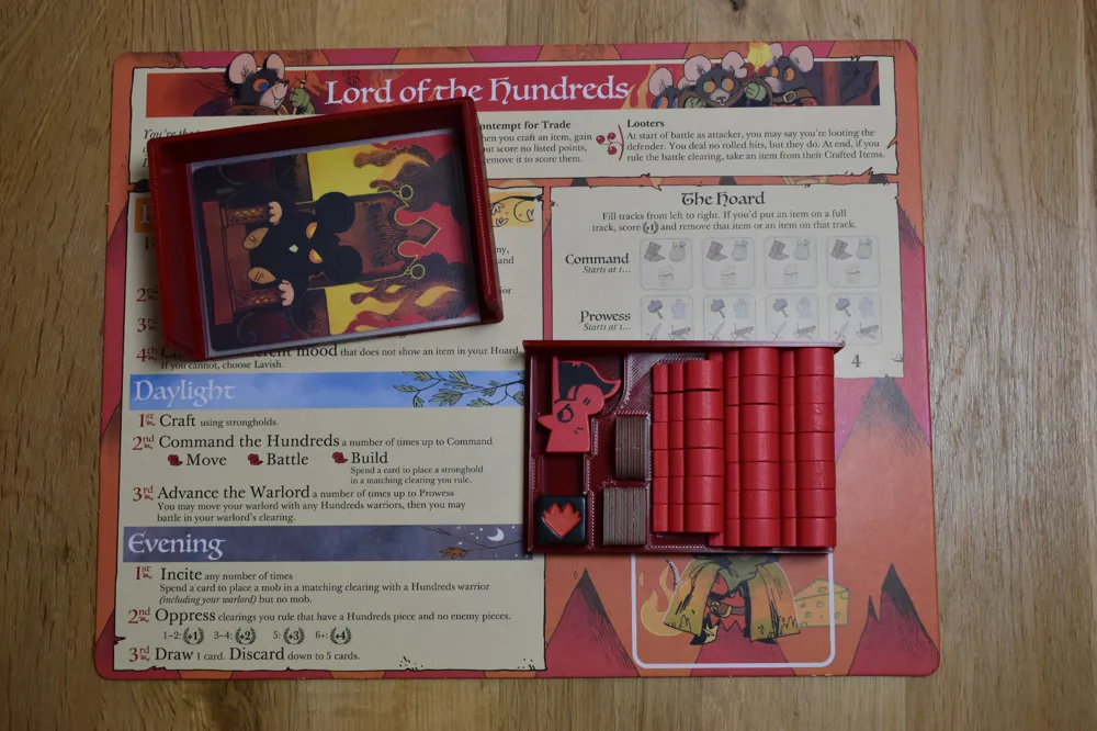 Lord of the Hundreds Insert (RBGS), photo 3 of 4 - Lord of the Hundreds Insert (RBGS) Toys & Games