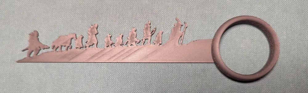 Lord of the Rings Bookmark Fine detail 0.2, photo 3 of 4 - Lord of the Rings Bookmark Fine detail 0.2 Fashion