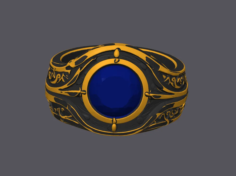 LORD OF THE RINGS KHANTO RING OF INSIGHT, photo 3 of 4 - LORD OF THE RINGS KHANTO RING OF INSIGHT Art
