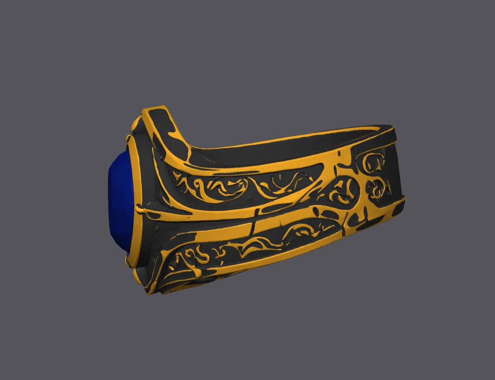 LORD OF THE RINGS KHANTO RING OF INSIGHT, photo 4 of 4 - LORD OF THE RINGS KHANTO RING OF INSIGHT Art