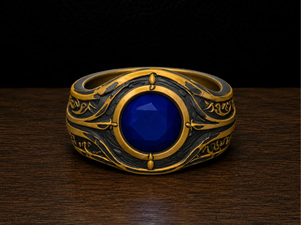 LORD OF THE RINGS KHANTO RING OF INSIGHT - Sculptures, in stock in India