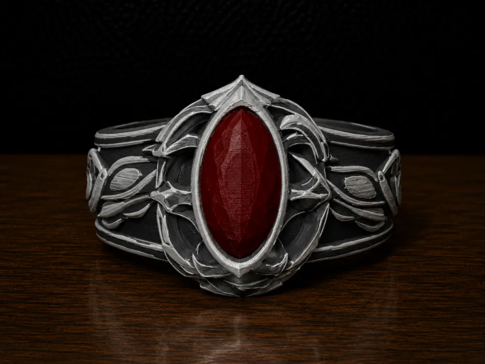 LORD OF THE RINGS NARYA THE RING OF FIRE WORN - Sculptures, in stock in India