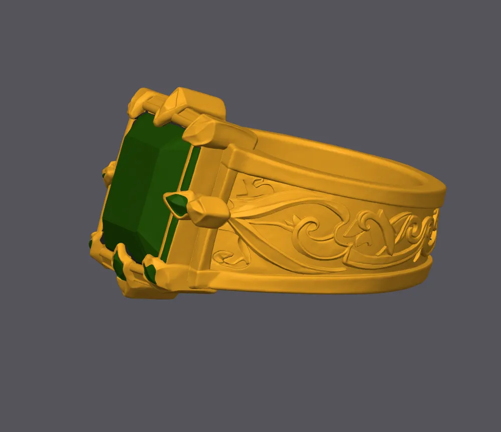 LORD OF THE RINGS SINDYA RING OF THE HUNT, photo 4 of 4 - LORD OF THE RINGS SINDYA RING OF THE HUNT Art