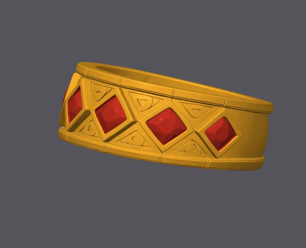 LORD OF THE RINGS TAURYA RING OF COURAGE, photo 4 of 4 - LORD OF THE RINGS TAURYA RING OF COURAGE Art