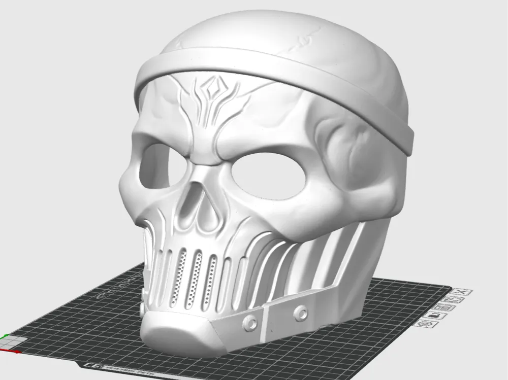 Lost Knight Face Mask