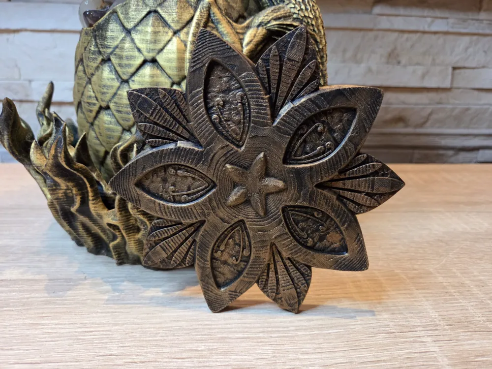 Lotus Blüte Ornament