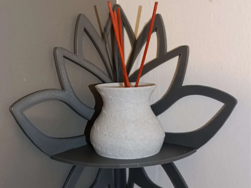 Lotus corner shelf