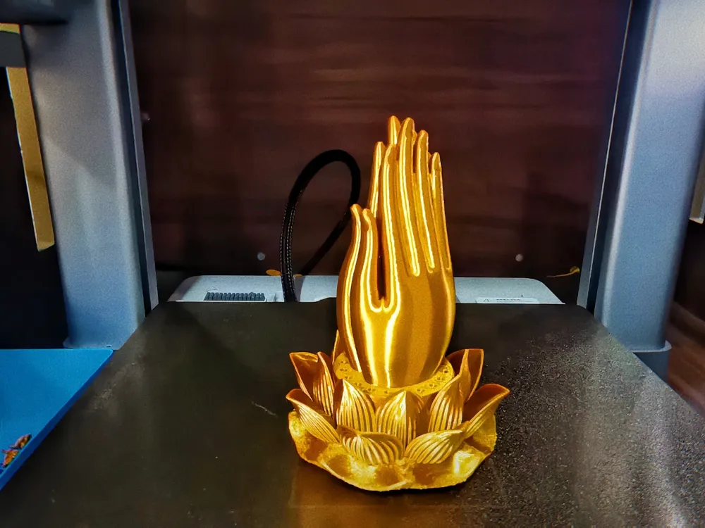 Lotus Guanyin Hand Ornament, photo 2 of 4 - Home Accents, Buddha