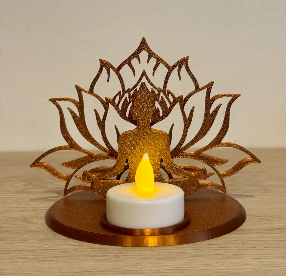 Lotus lamp, photo 3 of 4 - Table & Desk Lamps, gift