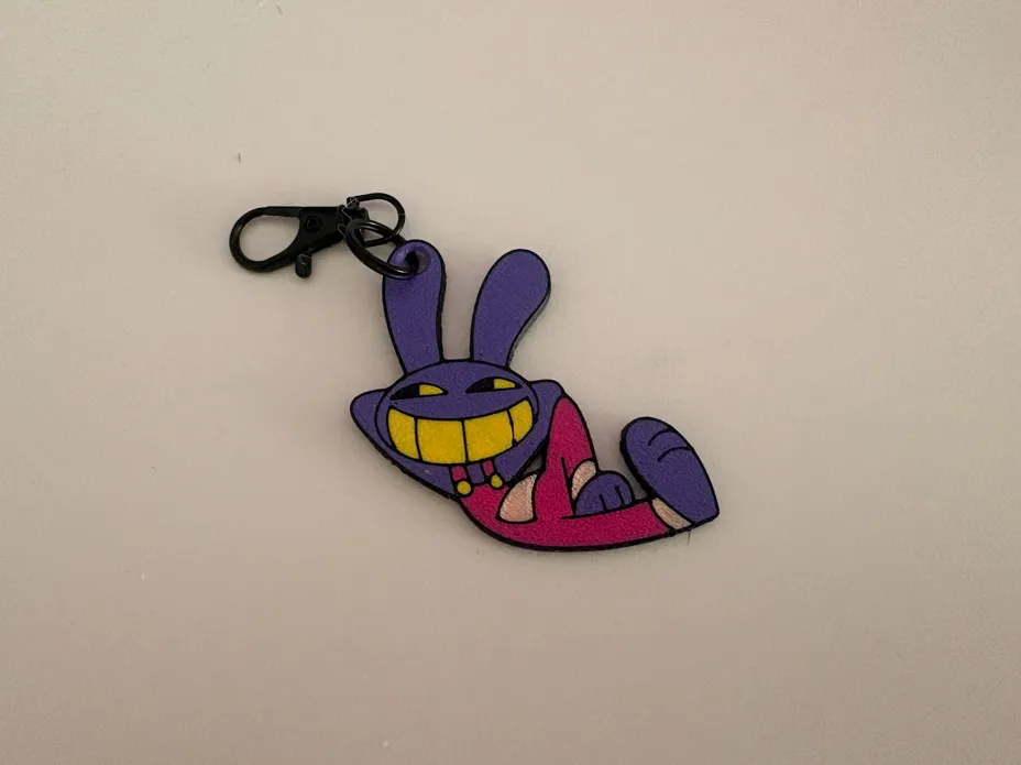 Lounging Jax Keychain Charm | TADC, photo 3 of 4 - Lounging Jax Keychain Charm | TADC Art