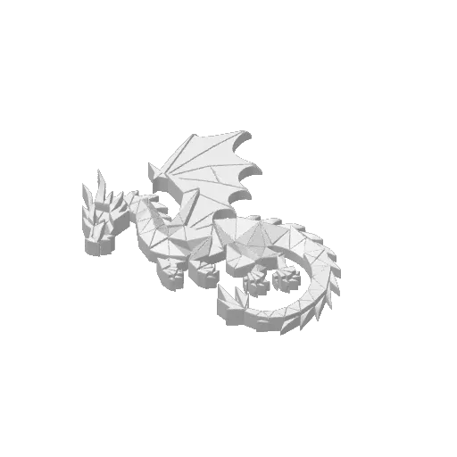 Low P Dragon - Wall Hang, photo 3 of 3 - Low P Dragon - Wall Hang Figurines & Collectibles