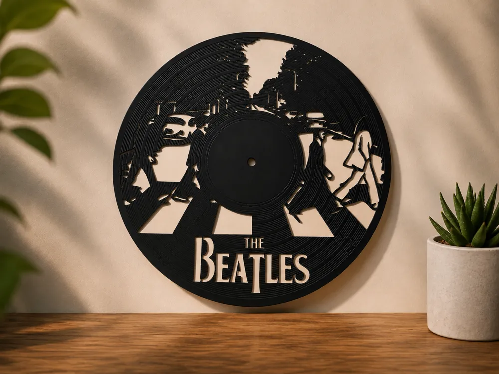 LP-019 | The Beatles Vinyl Record Wall Art